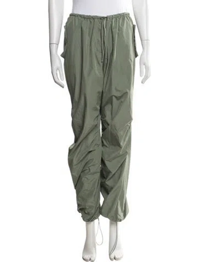 Pre-owned Anine Bing Sweatpants In Green