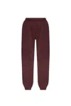 Anine Bing Karter Track Pants In Dark Burgundy
