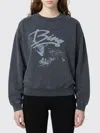 Anine Bing Vintage-inspired Graphic Eagle Sweatshirt In Blue