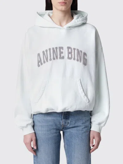 Anine Bing Sweatshirt  Woman Color Mint In Green