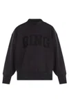 Anine Bing Bradie Sweatshirt Bing In Nero