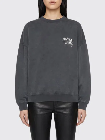 Anine Bing Sweatshirt Woman  In Gray