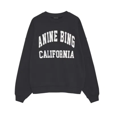 Anine Bing Miles Sweatshirt By  In Black