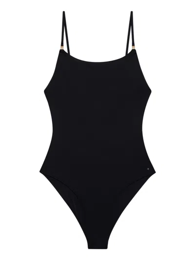 ANINE BING SWIMSUIT VESTA WOMAN BLACK