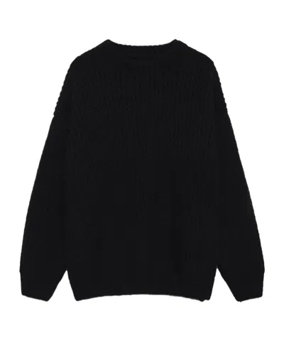 Anine Bing Sydney Crew-neck Jumper In Black
