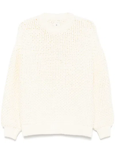 Anine Bing Sydney Pullover In Weiss