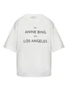 Anine Bing Round Neck Short Sleeve T-shirt