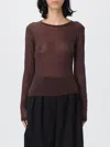 Anine Bing T-shirt  Woman Color Brown In Brown
