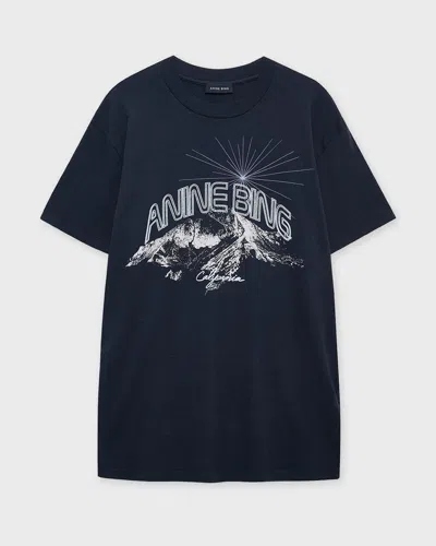 ANINE BING ANINE BING T-SHIRT WALKER TEE CALIFORNIA