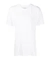 Anine Bing T-shirt With Round Neck And Short Sleeves In White
