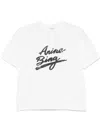 Anine Bing Jaylin T-shirt In Bianco