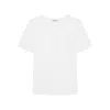 Anine Bing Pia T-shirt In White Polyester In White