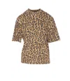 Anine Bing T-shirts And Polos In Animal Print