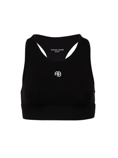 Anine Bing T-shirts & Tops In Black
