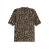 Anine Bing Leopard-print T-shirt In Multicolor