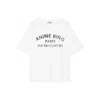 Anine Bing Cohen Tee Paris Stancil Woman Ivory In White