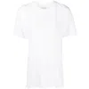 Anine Bing T-shirt With Round Neck And Short Sleeves In White