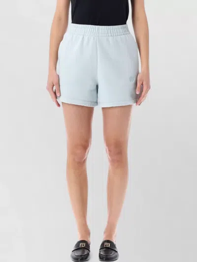 Anine Bing Cotton Knee-length Shorts In Blue