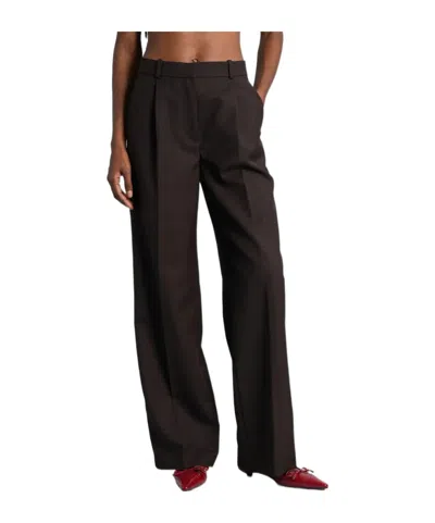 ANINE BING ANINE BING HIGH WAIST TAILORED TROUSERS