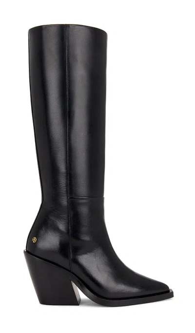 Anine Bing Tall Bekah Boots In Black