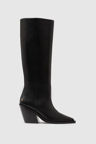 Anine Bing Tall Bekah Boots In Black