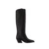 ANINE BING TALL TANIA BOOTS - LEATHER - BLACK