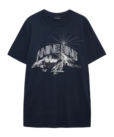 ANINE BING THE WALKER CREW-NECK T-SHIRT