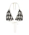 Anine Bing Thin Shoulder Strap Underwear In White