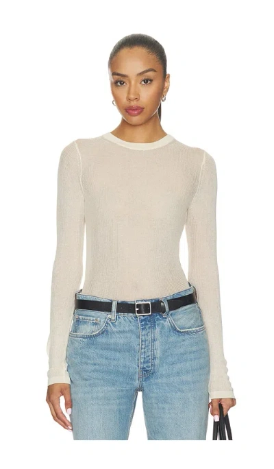 Anine Bing Tiana Sweater In Ivory