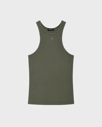Anine Bing Top Cole Tank In Green