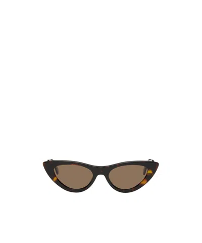 Anine Bing Tortoiseshell Cat-eye Sunglasses In Multi