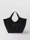 Anine Bing Black Leather Lili Tote Bag