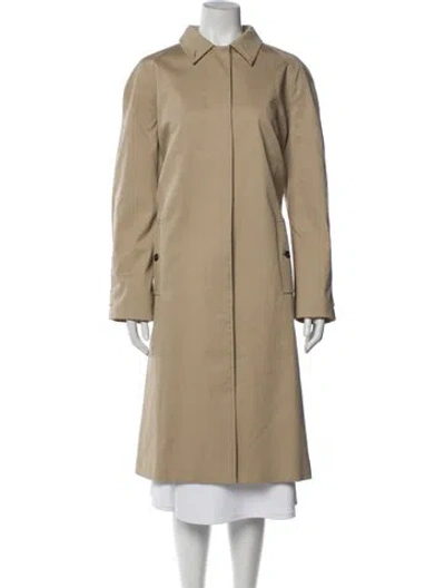 Pre-owned Anine Bing Trench Coat In Neutral