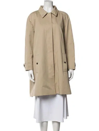 Pre-owned Anine Bing Trench Coat In Neutrals