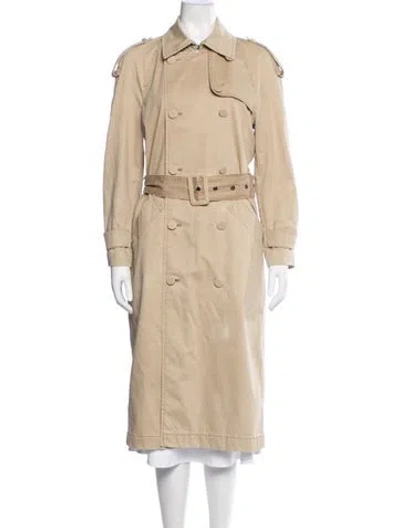 Pre-owned Anine Bing Trench Coat In Transparent