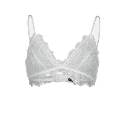 ANINE BING TRIANGLE CUP SHEER LACE BRA