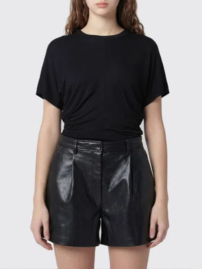 Anine Bing T-shirt Woman  In Black