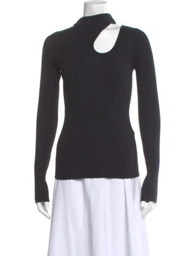 Pre-owned Anine Bing Turtleneck Sweater In Gray