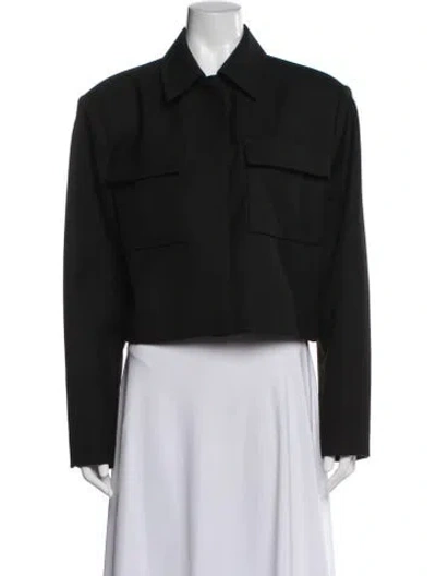 Pre-owned Anine Bing Utility Jacket In Black