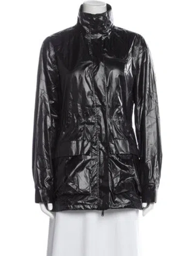 Pre-owned Anine Bing Utility Jacket In Black