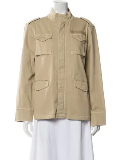 Pre-owned Anine Bing Utility Jacket In Brown