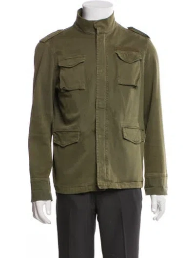 Pre-owned Anine Bing Utility Jacket In Green