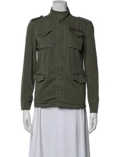 Pre-owned Anine Bing Utility Jacket In Green