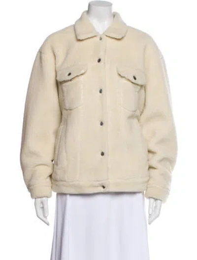 Pre-owned Anine Bing Utility Jacket In Neutral