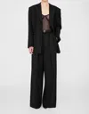 Anine Bing Vena Bodysuit In Black