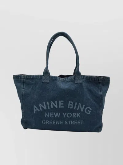 Anine Bing Versatile Tote Bag Dual Handles