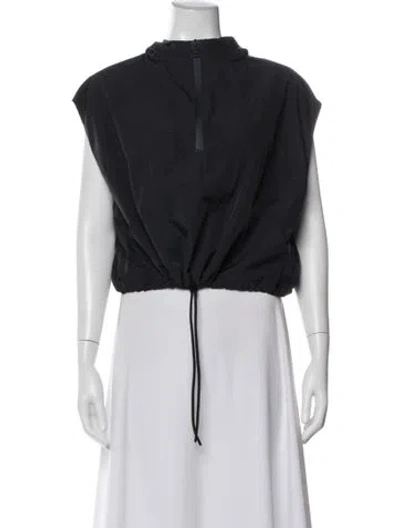 Pre-owned Anine Bing Vest In Black