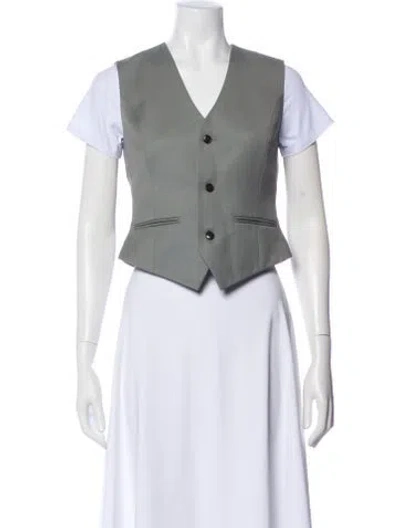 Pre-owned Anine Bing Vest W/ Tags In Gray