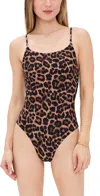 Anine Bing Leopard-print Bodysuit In Leopard