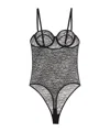 Anine Bing Via Bodysuit In Gray